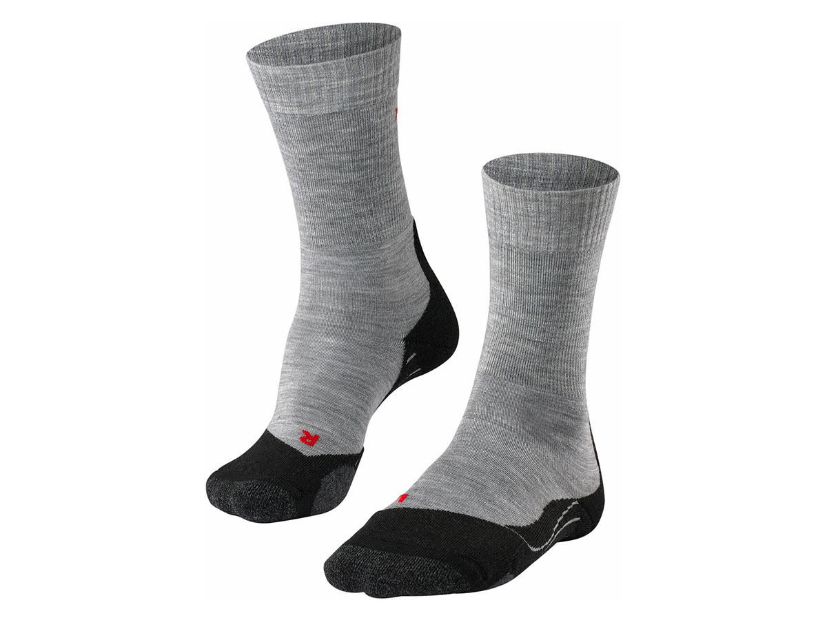 Falke TK2 heren wandelsokken - Light Grey