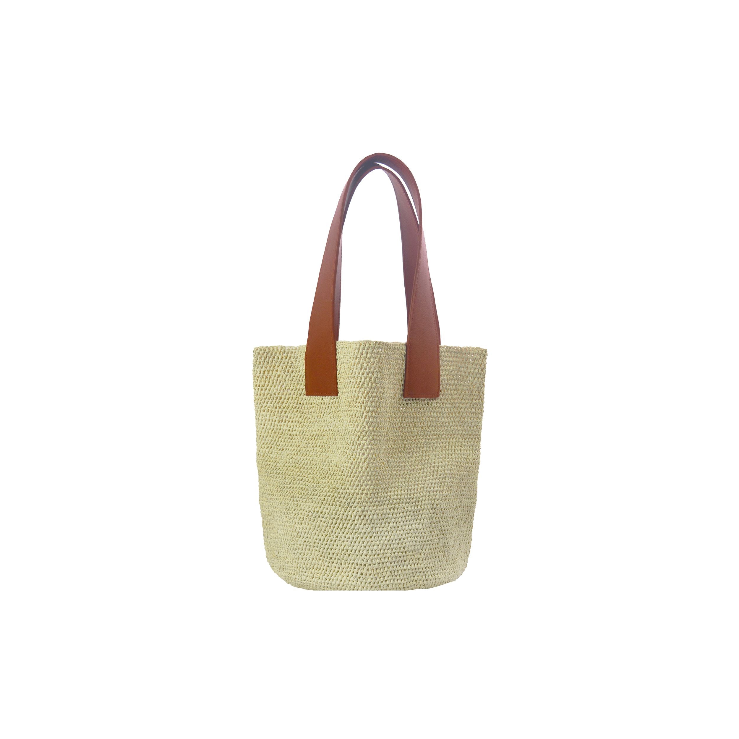 Sac en paille tressée moyen « El viajero »