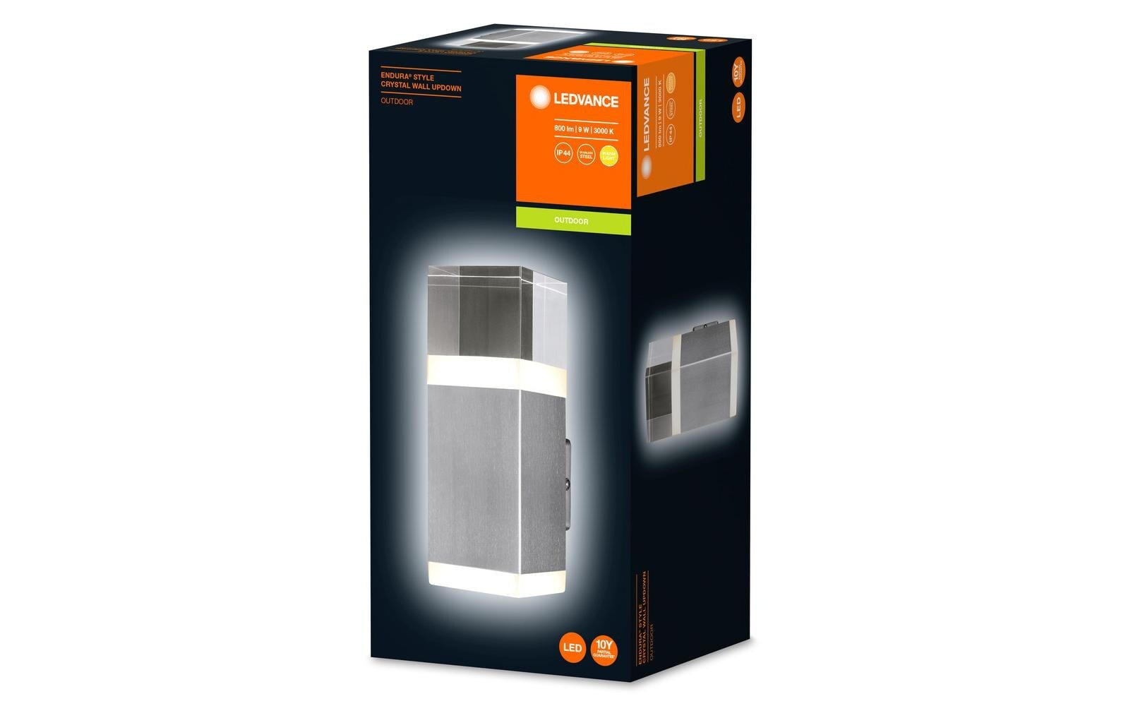 LED Wandleuchte »Endura Style Crystal Wall Updown, 9W, 3000 K« Warmweiss