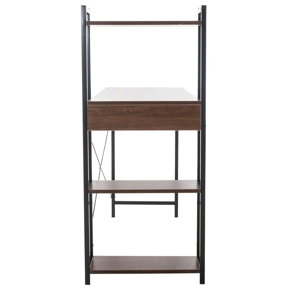 CLP Bureau Poe 111x120x44 cm - walnoot
