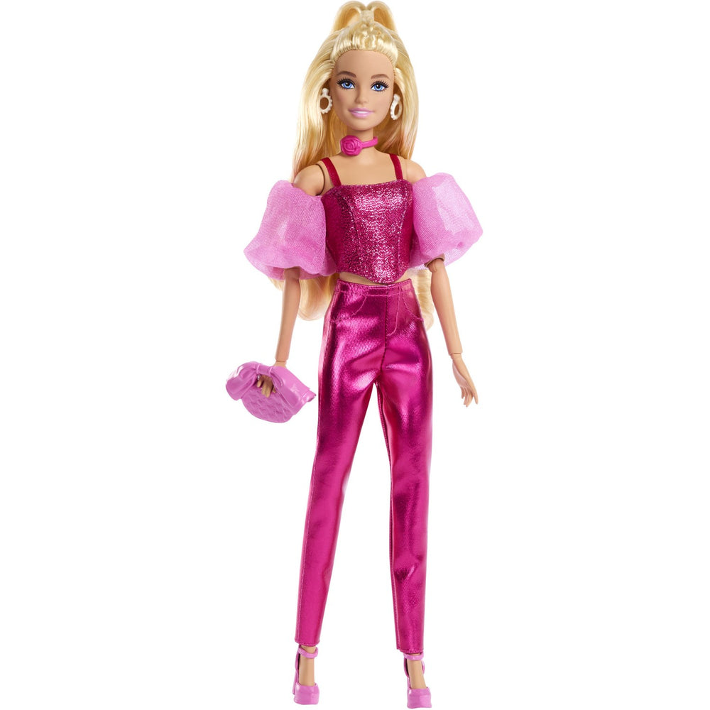 Køb Barbie® Deluxe Lyserød Korset Blond Dukke