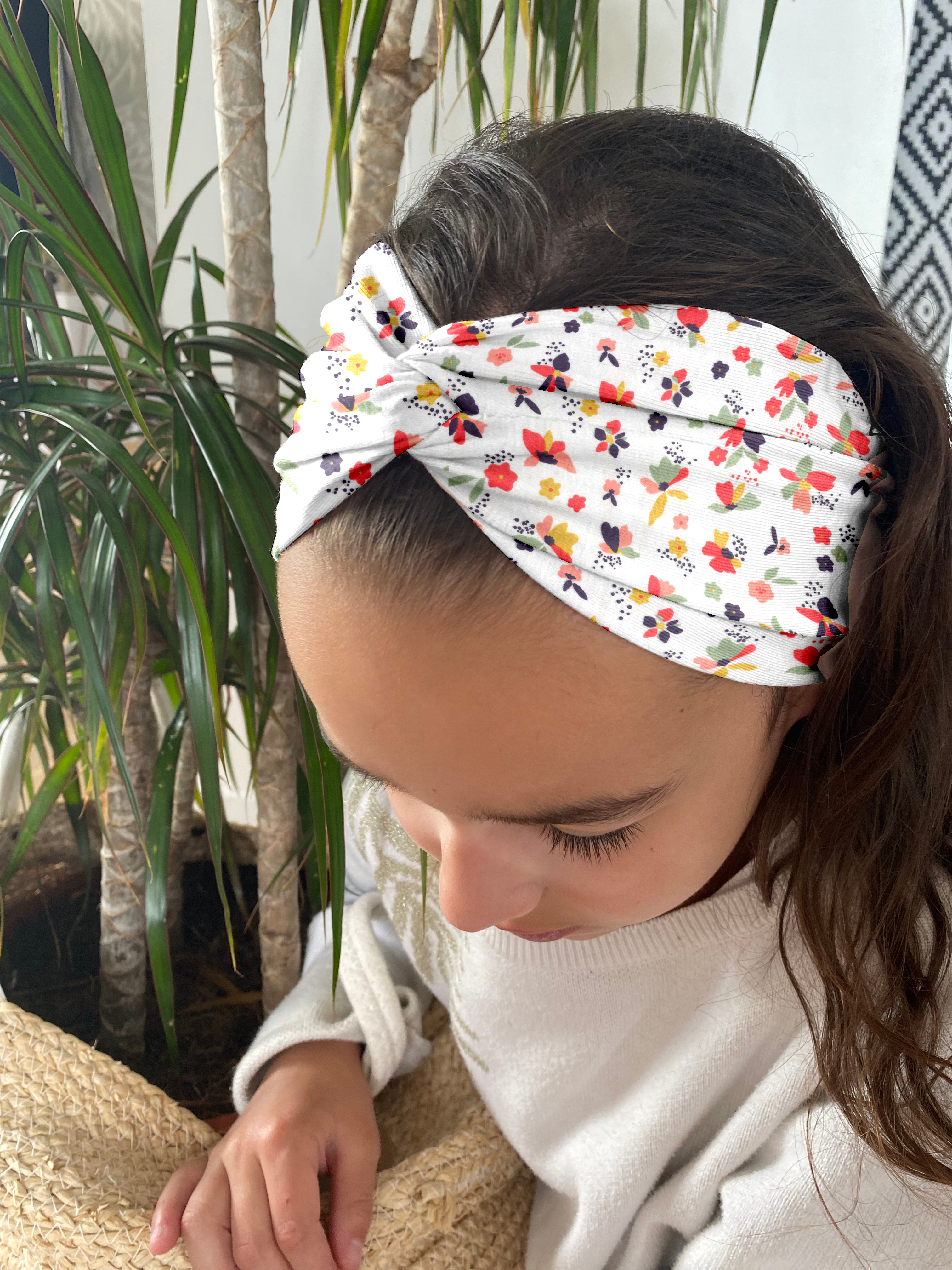 Bandeau Jersey Croisé Enfant Reveil Printanier