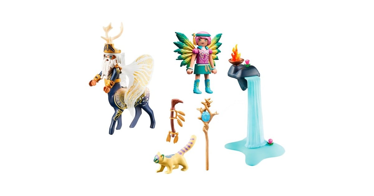 PLAYMOBILAyuma - Abjatus met Knight Fairy Hildi Constructiespeelgoed  (71235)