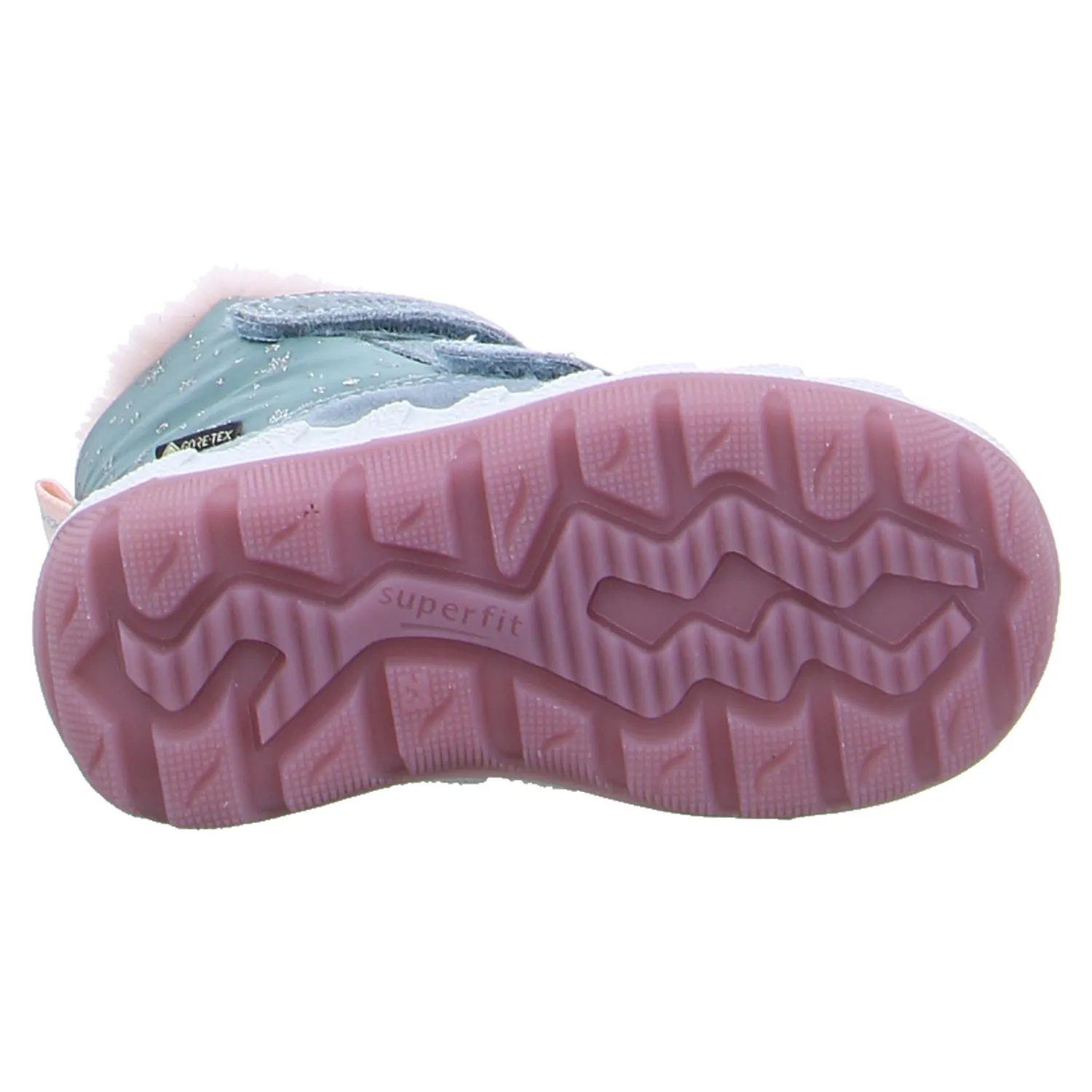 SUPERFIT Kleinkinder-Snowboot  Membran Mint Textil  Baby Winterstiefel Mädchen