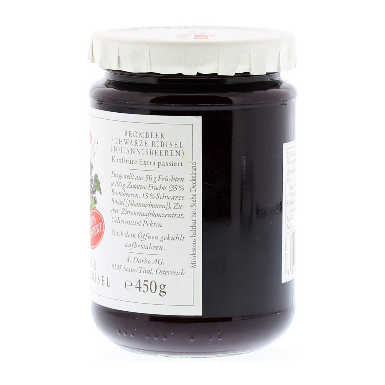 Darbo Brombeer-Schwarze Ribisel Konfitüre