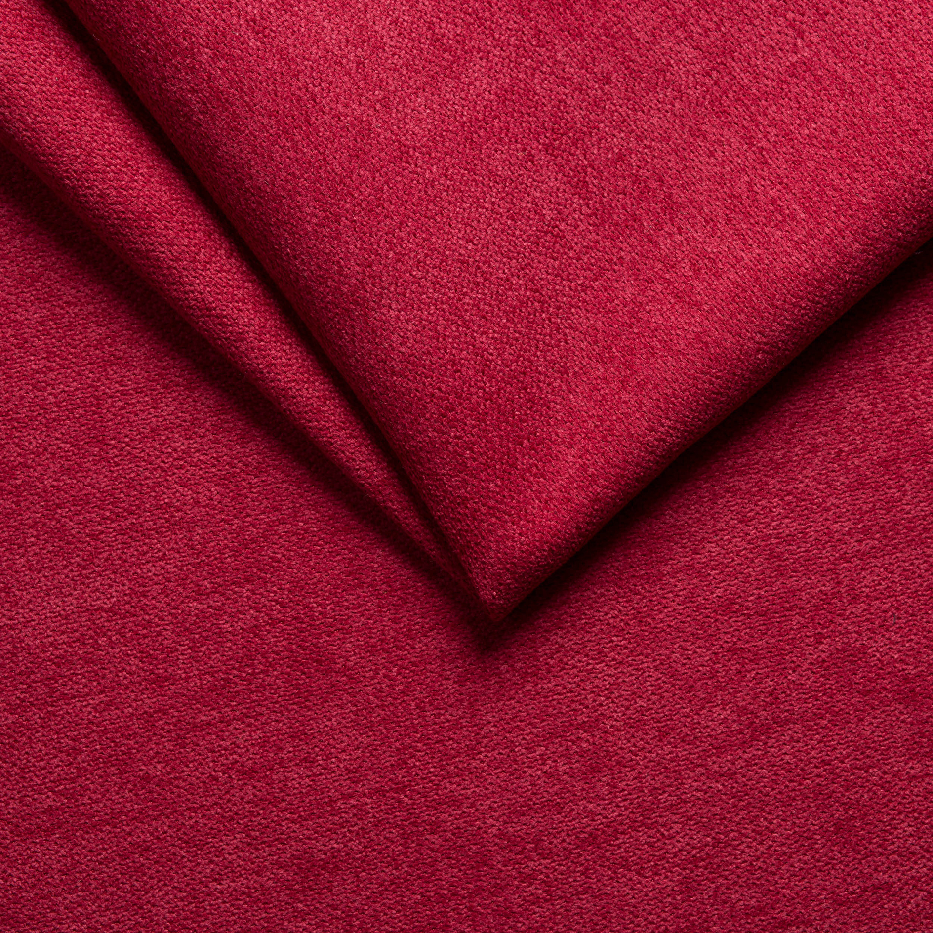Ecksofa - cranberry - Bonell-Federkern - Microfaser
