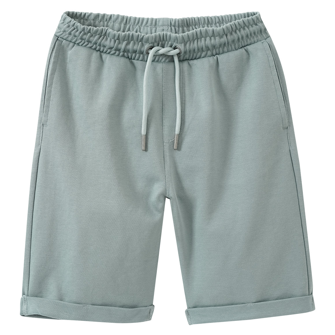 Yigga Jungen Joggingshorts mit Tunnelzug salbei