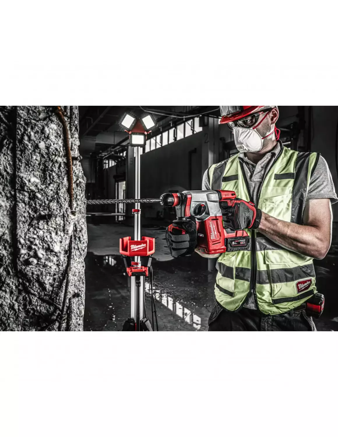 Milwaukee M18 BLHX-0X 18V Li-ion Accu SDS-plus combihamer body in HD Box - 2.3J - koolborstelloos