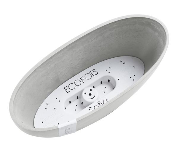 Ecopots Kunststoff-Schale Sofia mit