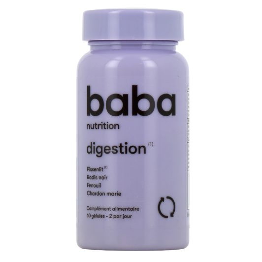 Baba Nutrition digestion : complément alimentaire confort digestif