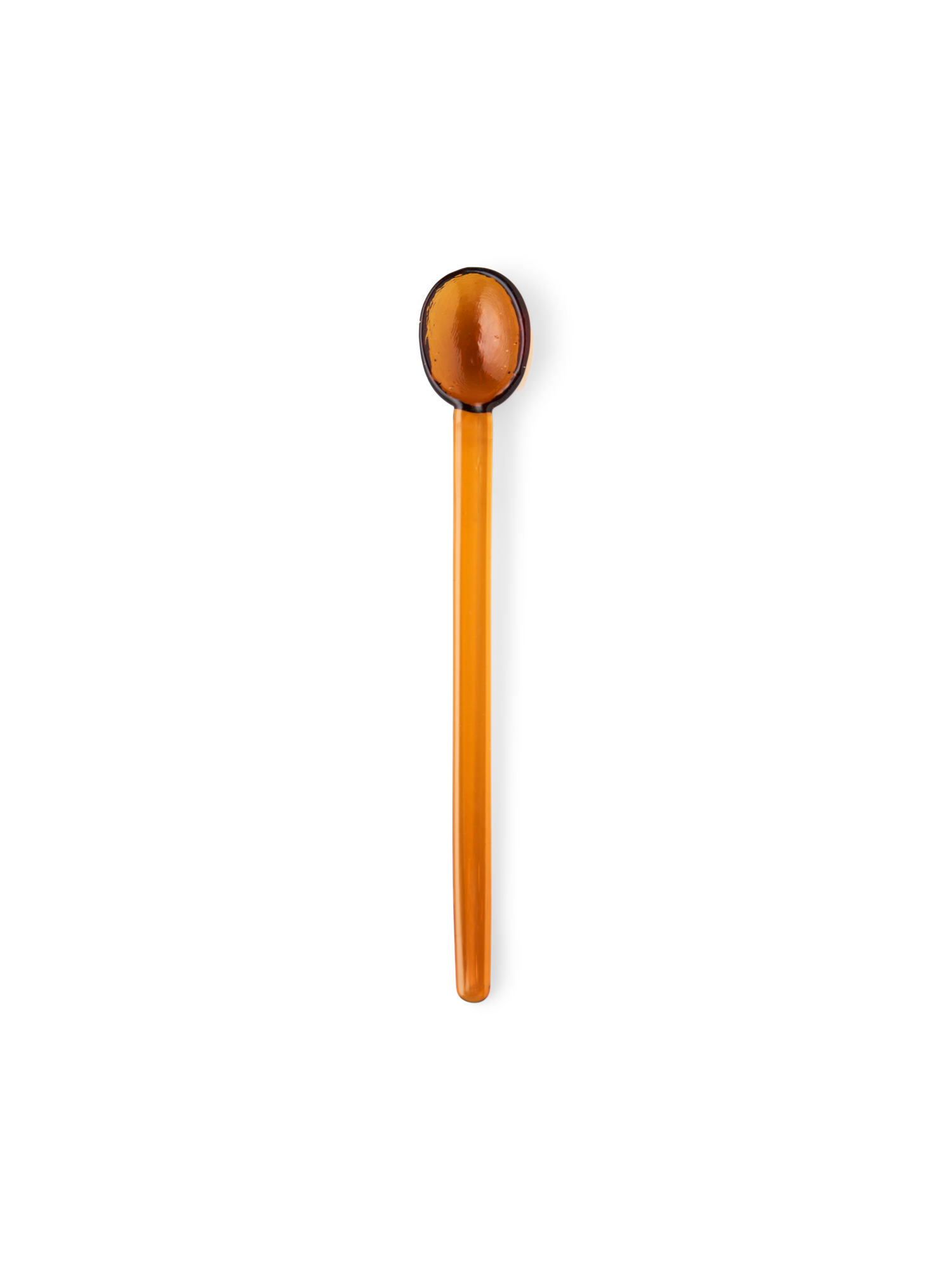 Ske | Glas. 17 cm. | Orange