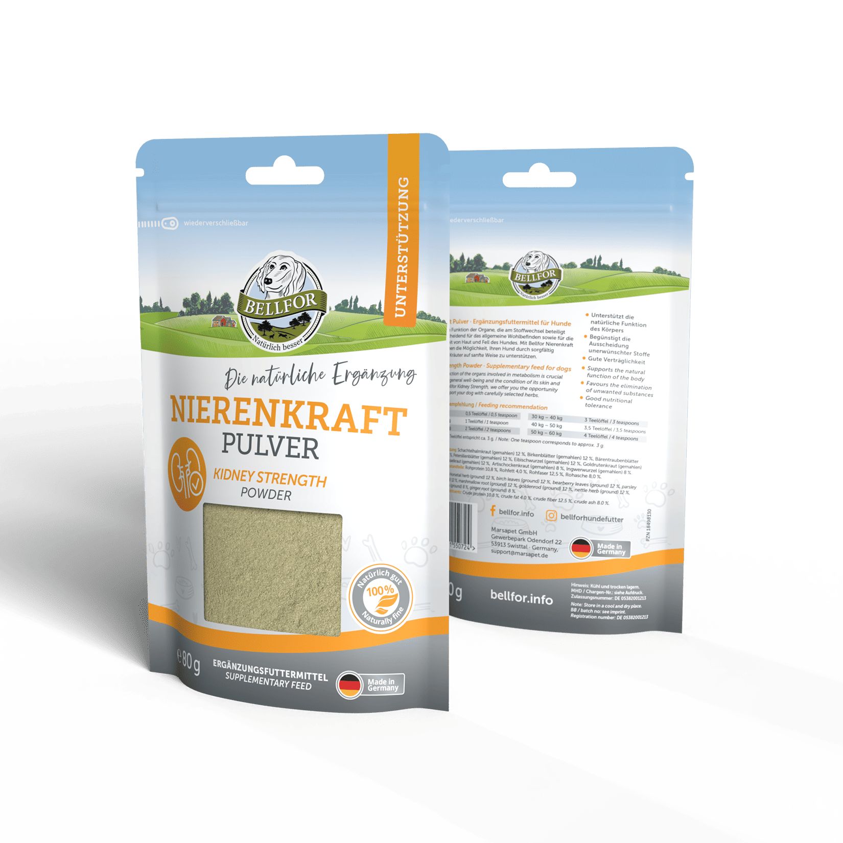 Bellfor Sparset Nr. 10 - Landgut-Menü + Nierenkraft Pulver