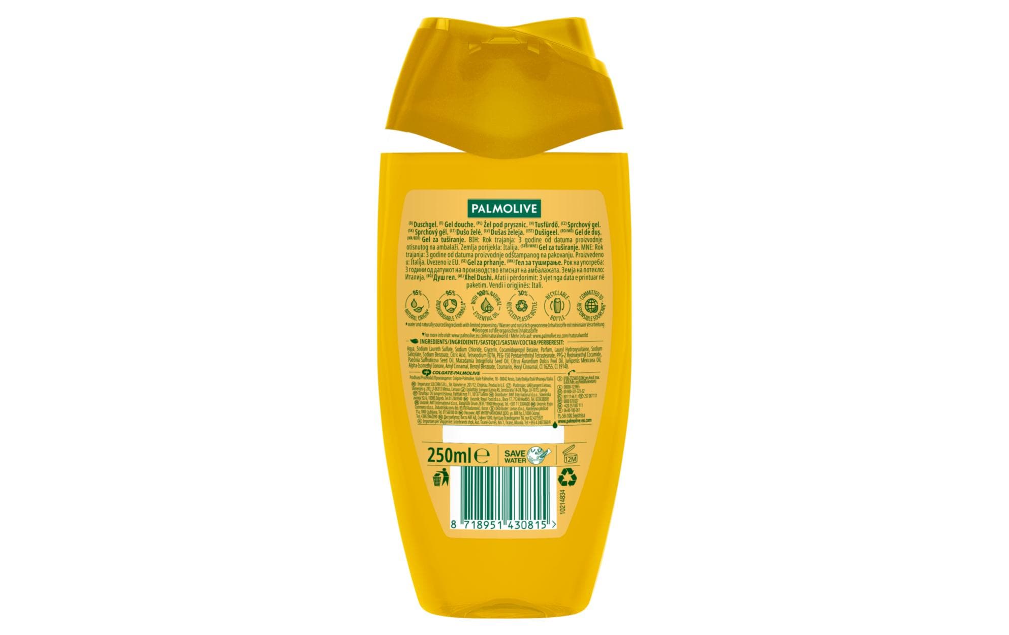 Duschgel Thermal Spa Pampering Oil 250 mlPflegedusche mit wertvollen Ölen