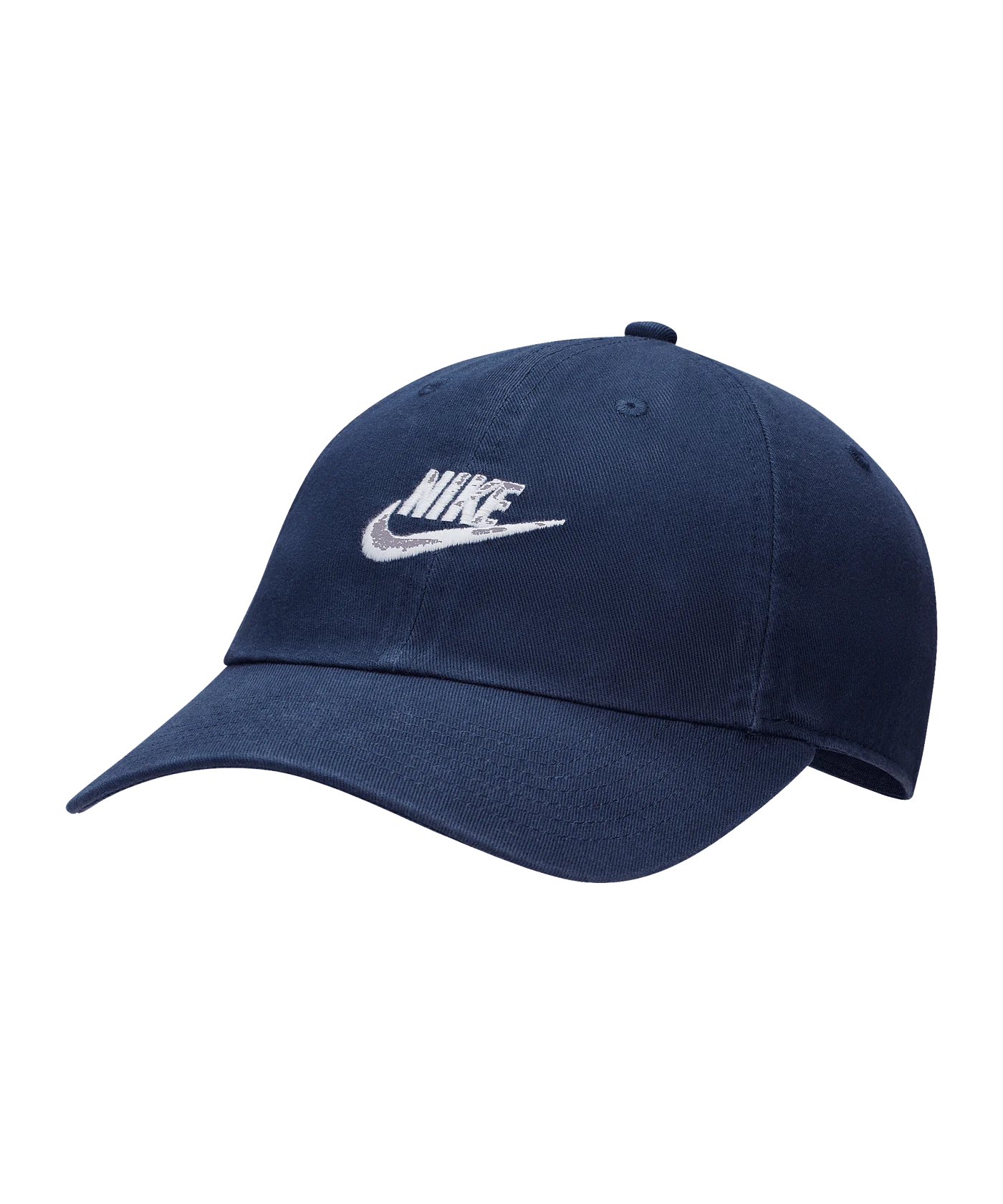 Nike Club Unstructured Futura Wash Cap Blau F410