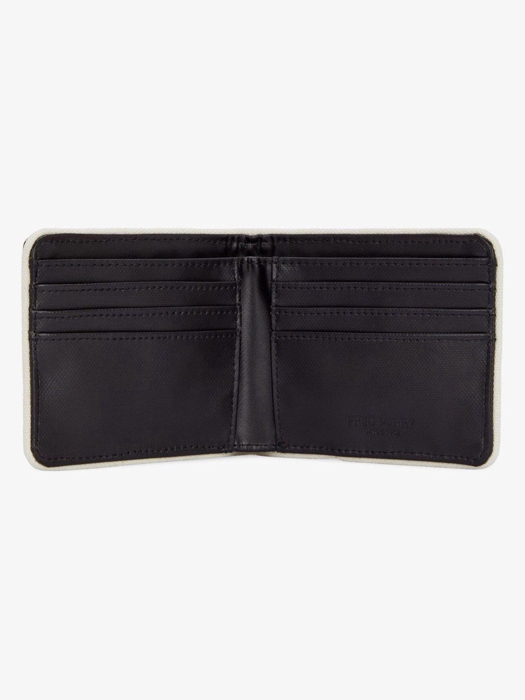 Fred Perry Coated Polyester Billfold Wallet