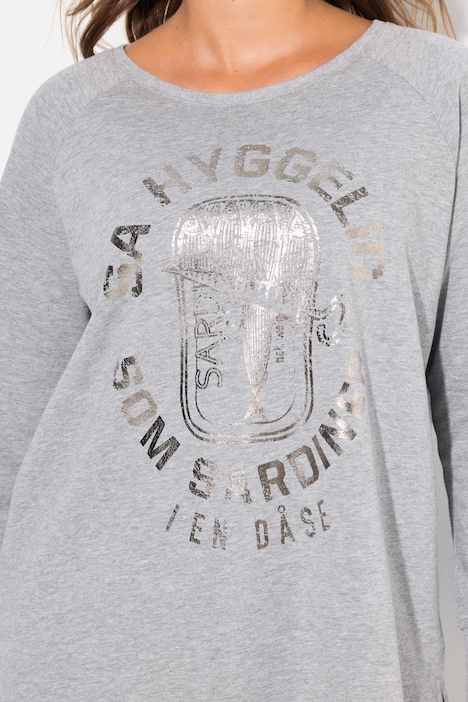 Sweatshirt, Langarm, Rundhals