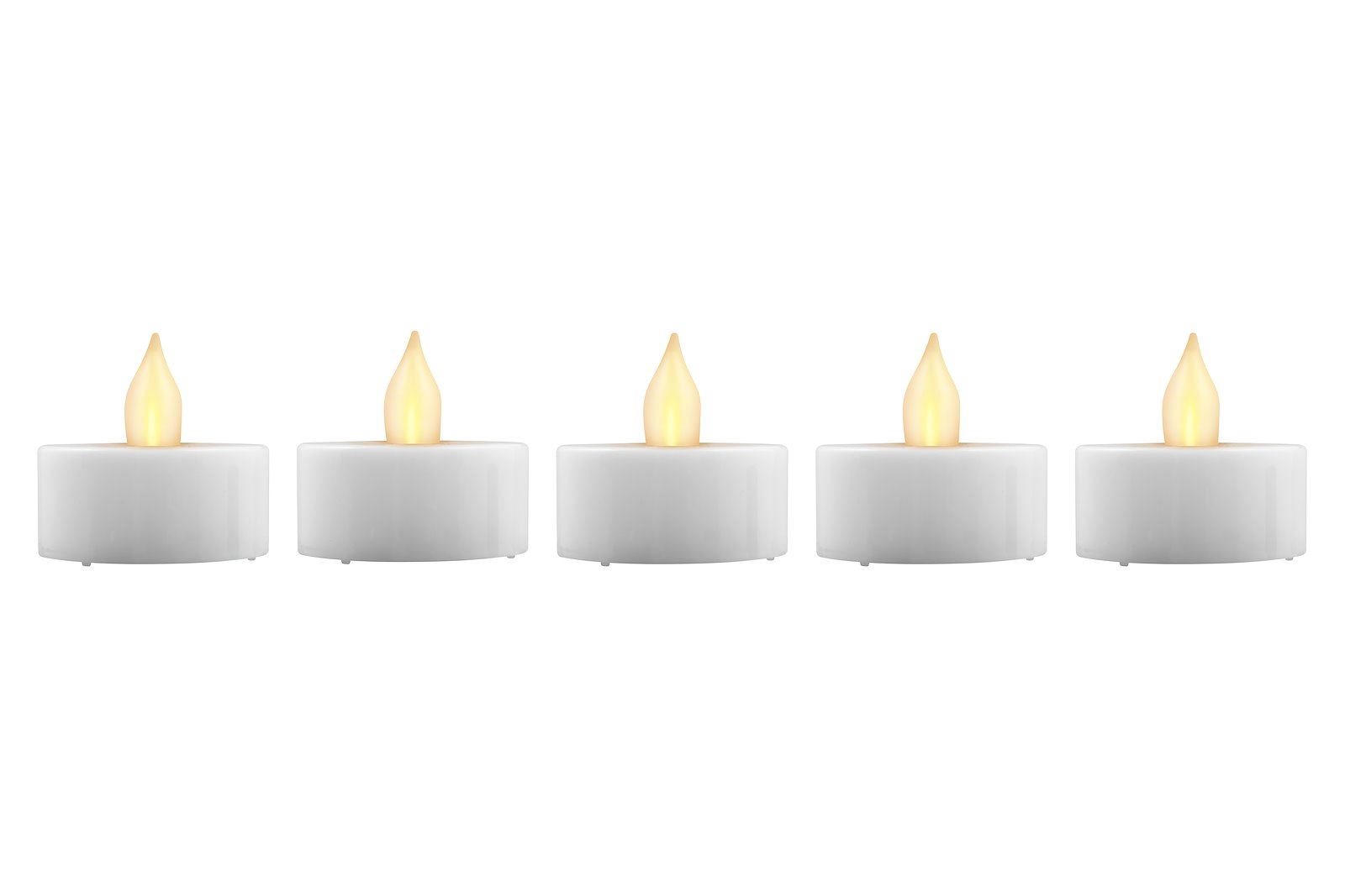 DAY LED Telys 5pk Hvit