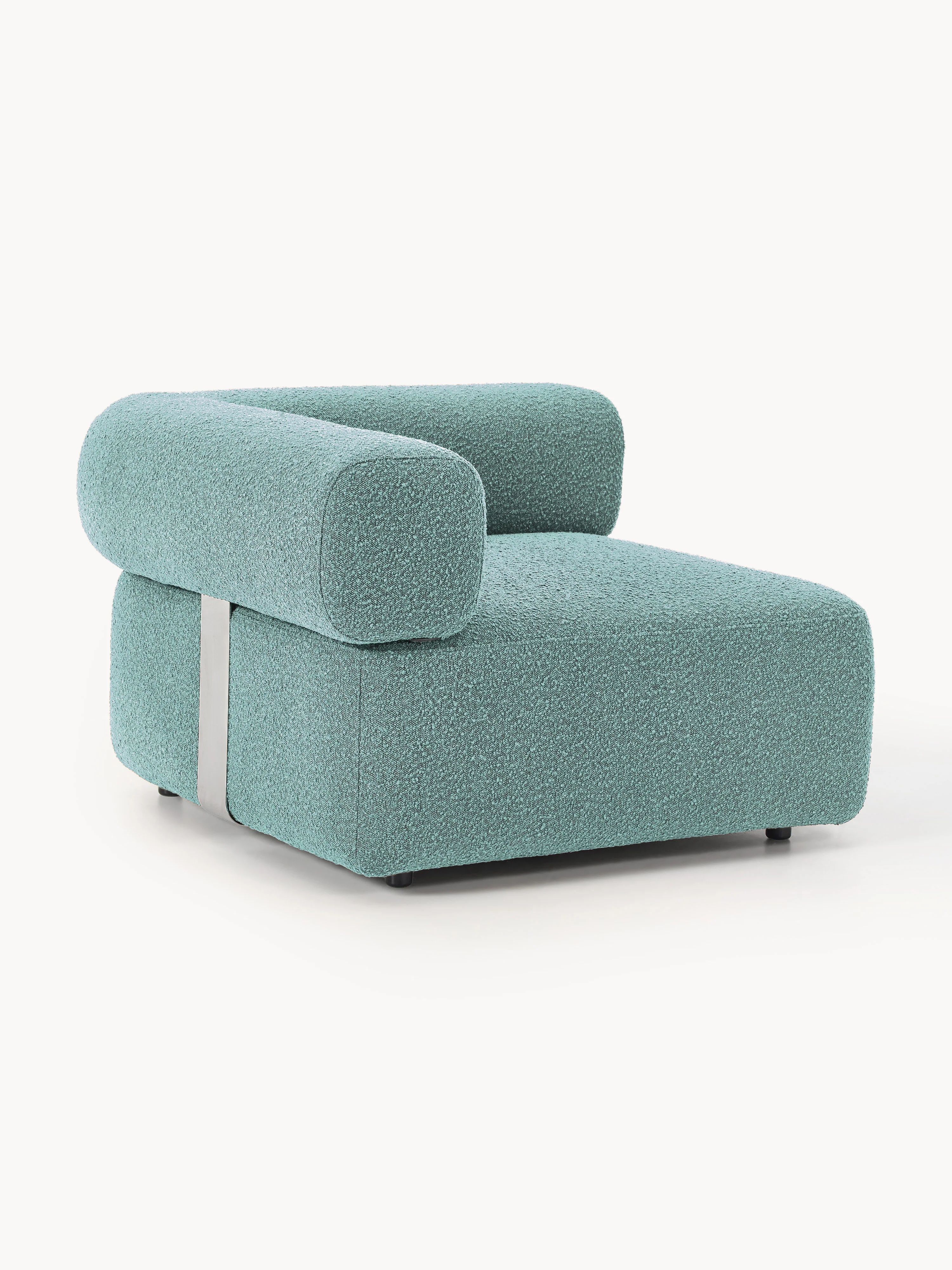 Bouclé hoekmodule Anton