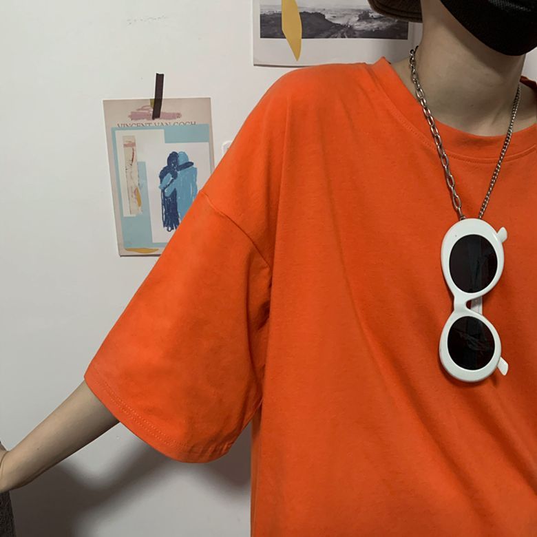 Banash - Effen T-shirt met korte mouwen