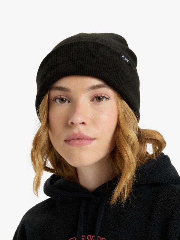 Tropical Snow Bonnet Noir Femme
