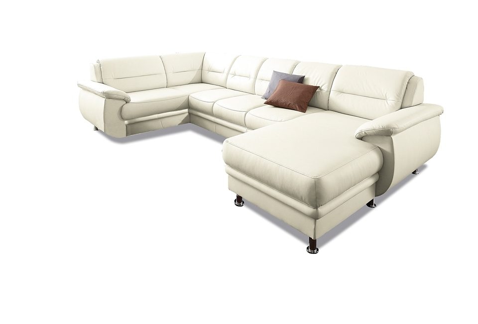sit&more Wohnlandschaft »Mailand U-Form, B: 312 cm« optional Bettfunktion