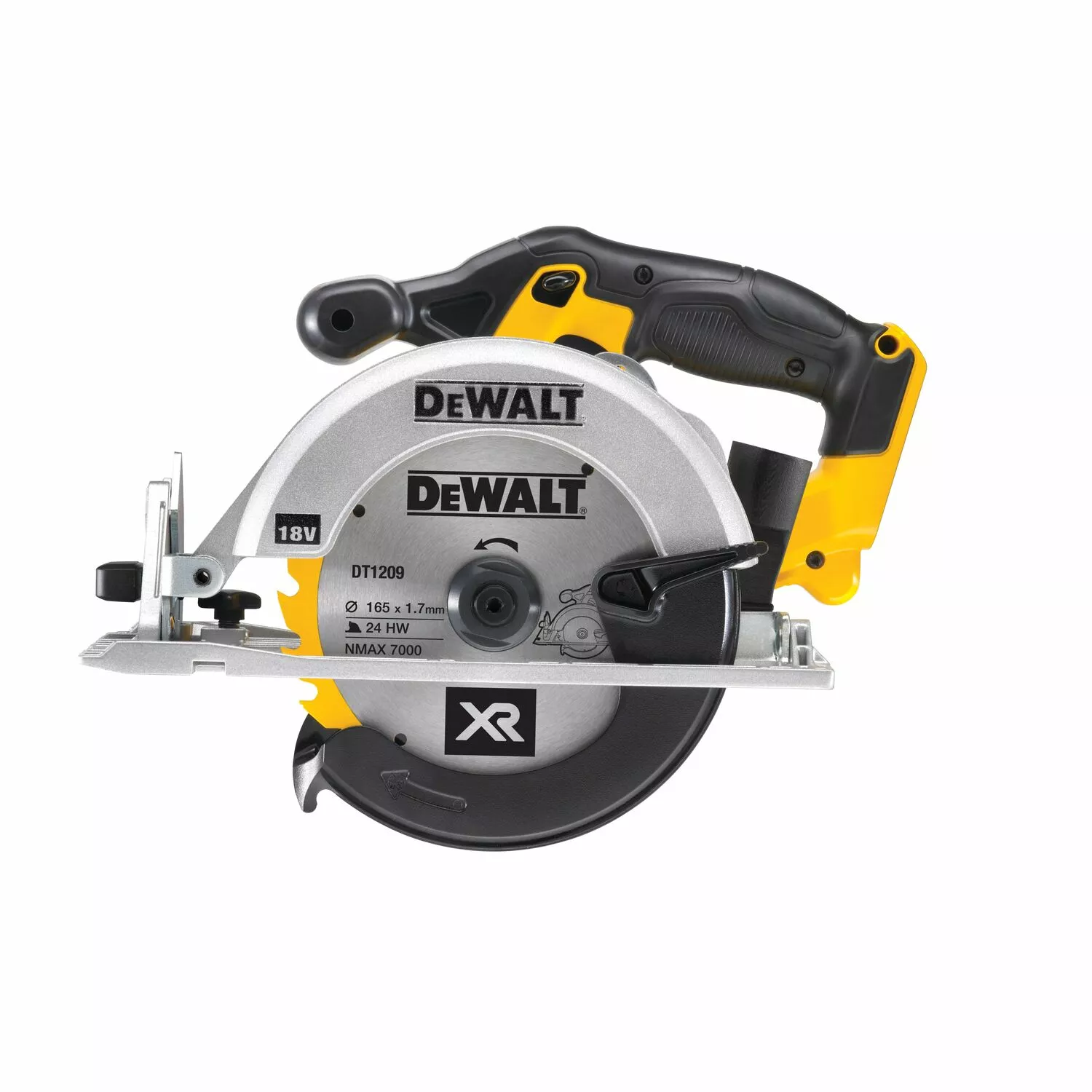 DeWALT DCS391N 18V Li-Ion Accu cirkelzaag body - 165mm