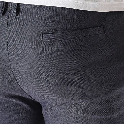 Pantalon Chino Skinny Bleu Marine
