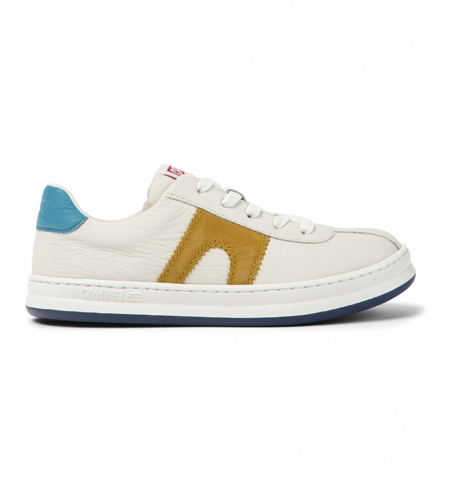 Tênis de couro Camper Runner Four Twins, branco