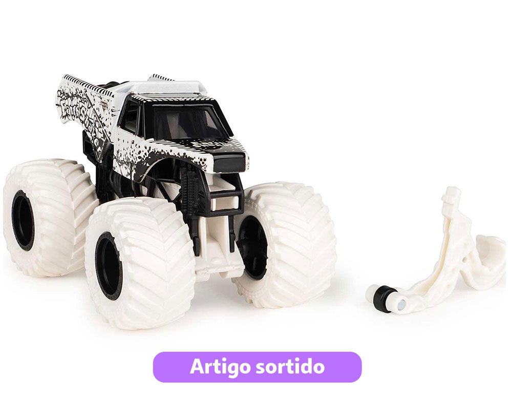 VEÍCULOS 1:64 MONSTER JAM MODELOS SORTIDOS