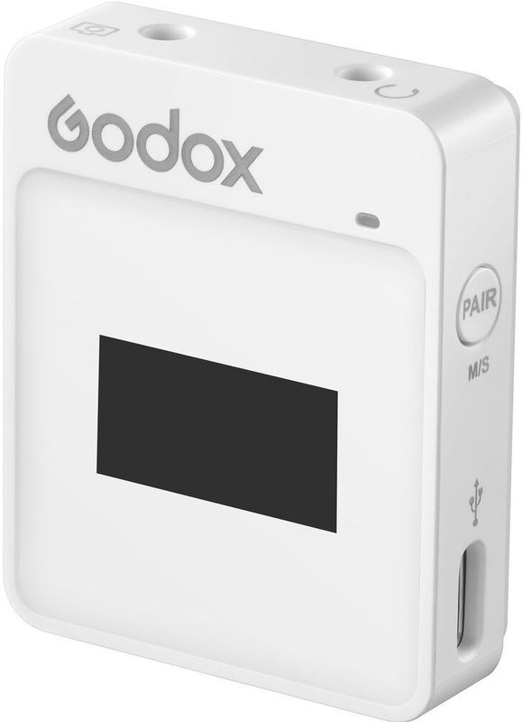 Godox - MoveLink II M1 - Draadloze Microfoonset - Wit - Geschikt voor Content Creators