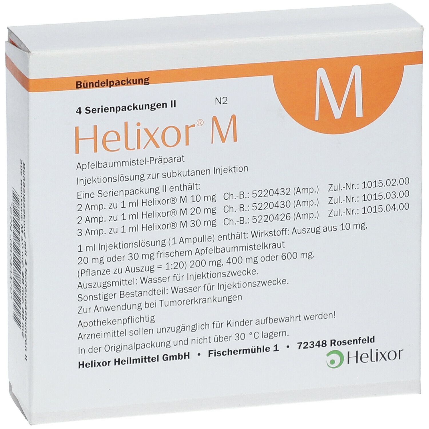 Helixor® M Serienpackung II
