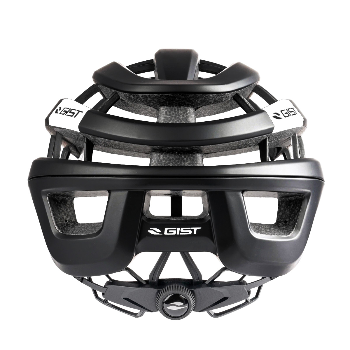GIST Rapido glazende fietshelm - Black