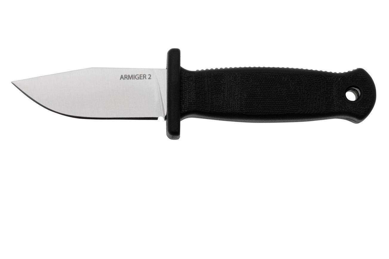 Demko Knives Armiger 2 Clip Point ARM2-4034SS-CP Black TPR, nekmes