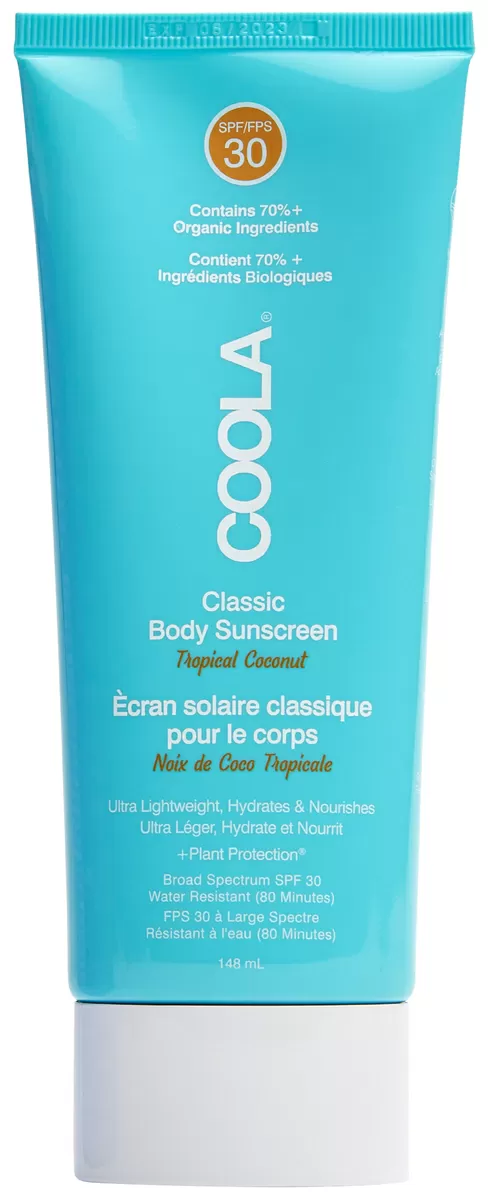 COOLA Classic Body Lotion Tropical Coconut SPF 30 - 148 ml.
