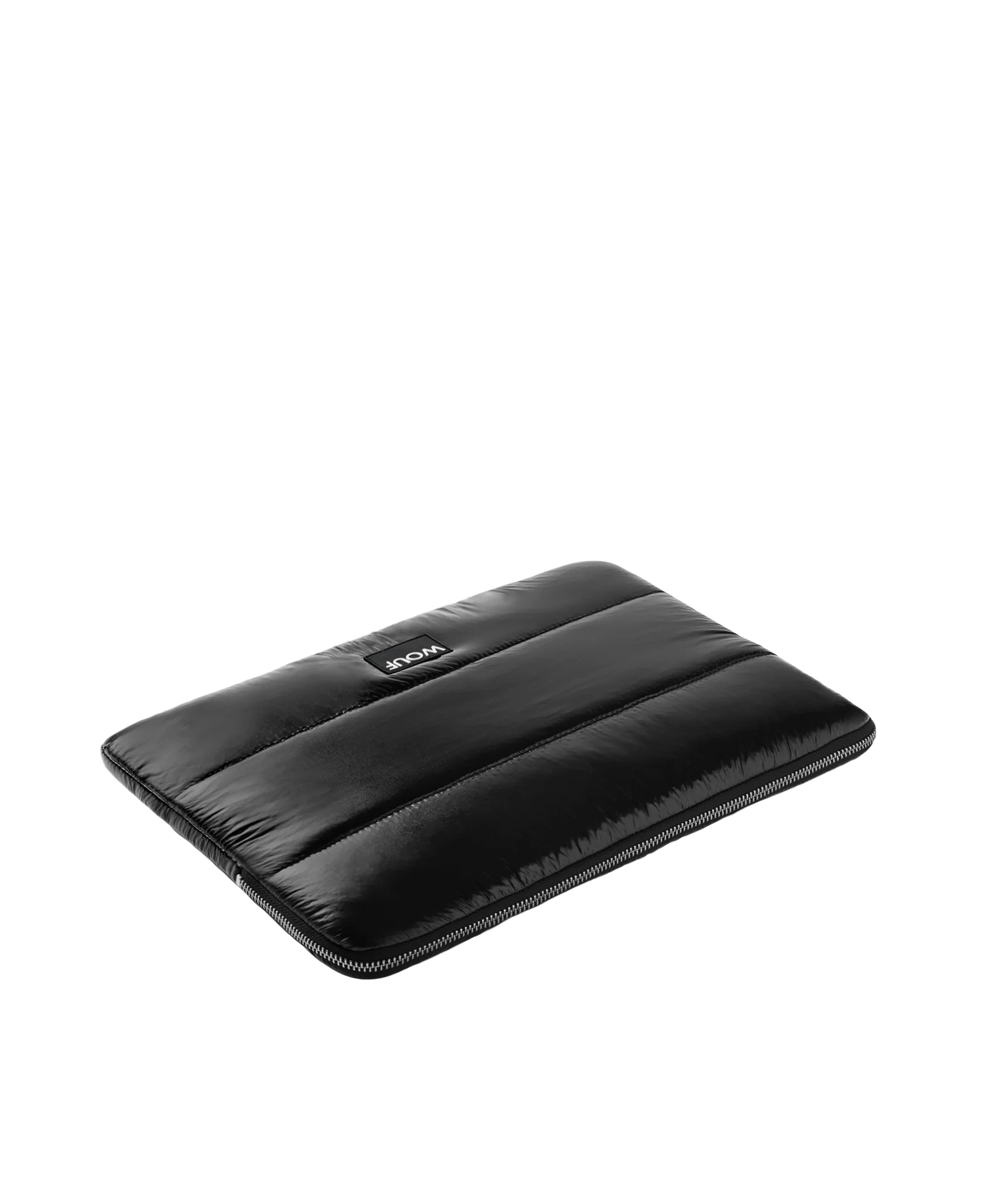Wouf  Black Glossy computersleeve - 13