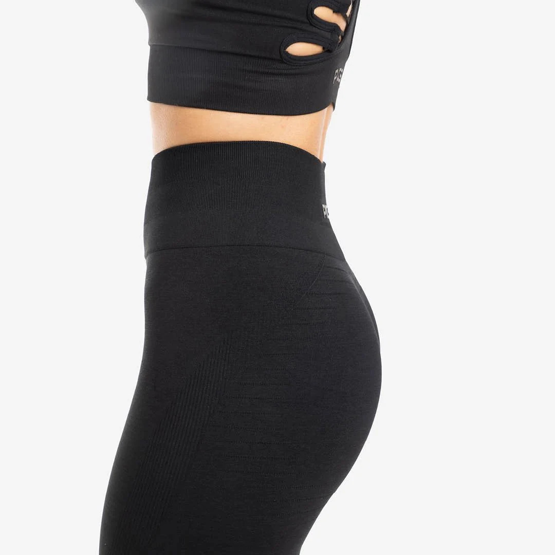 Picsil Women Tights Seamless Sculpt Black