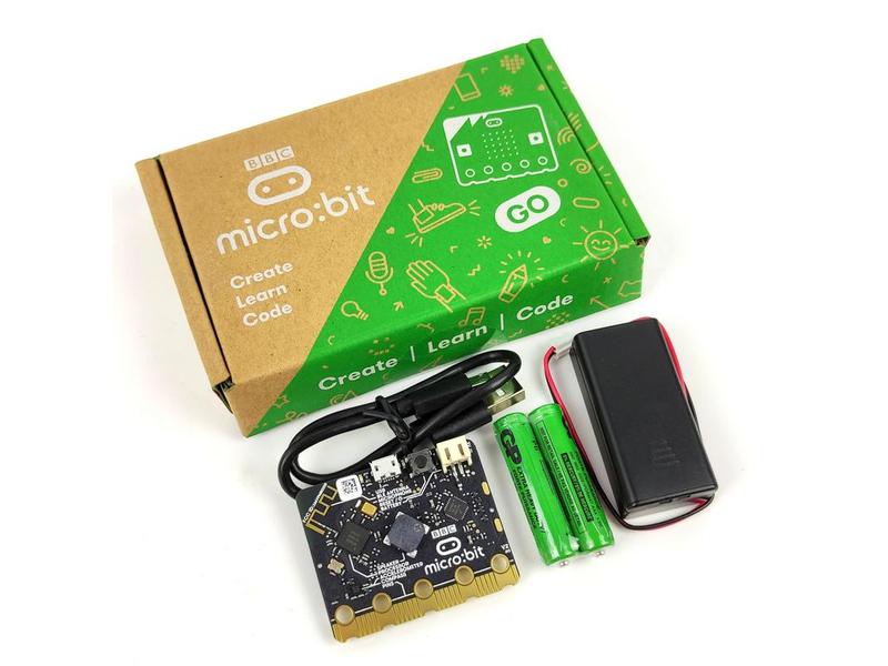 BBC micro:bit Entwicklerboard micro:bit V2.2 Go Entwicklerboard im Taschenformat mit 5x5 LED-Matrix