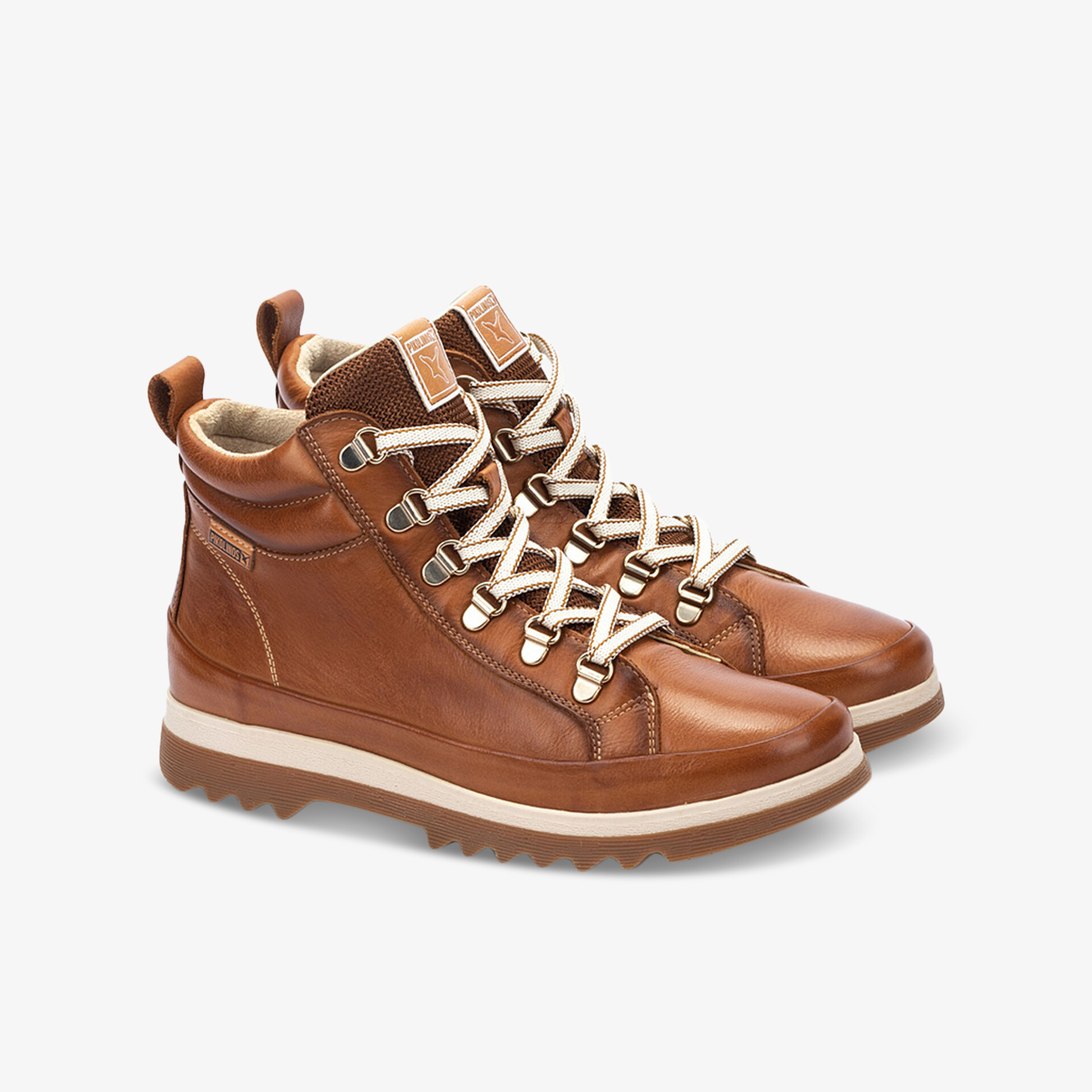 PIKOLINOS VIGO Damen Schnürstiefeletten braun