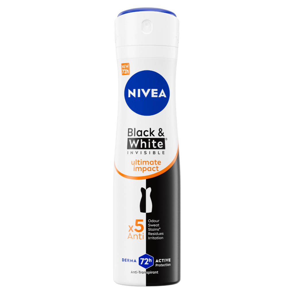 Deodorant Black & White Ultimate Impact spray - 150 ml