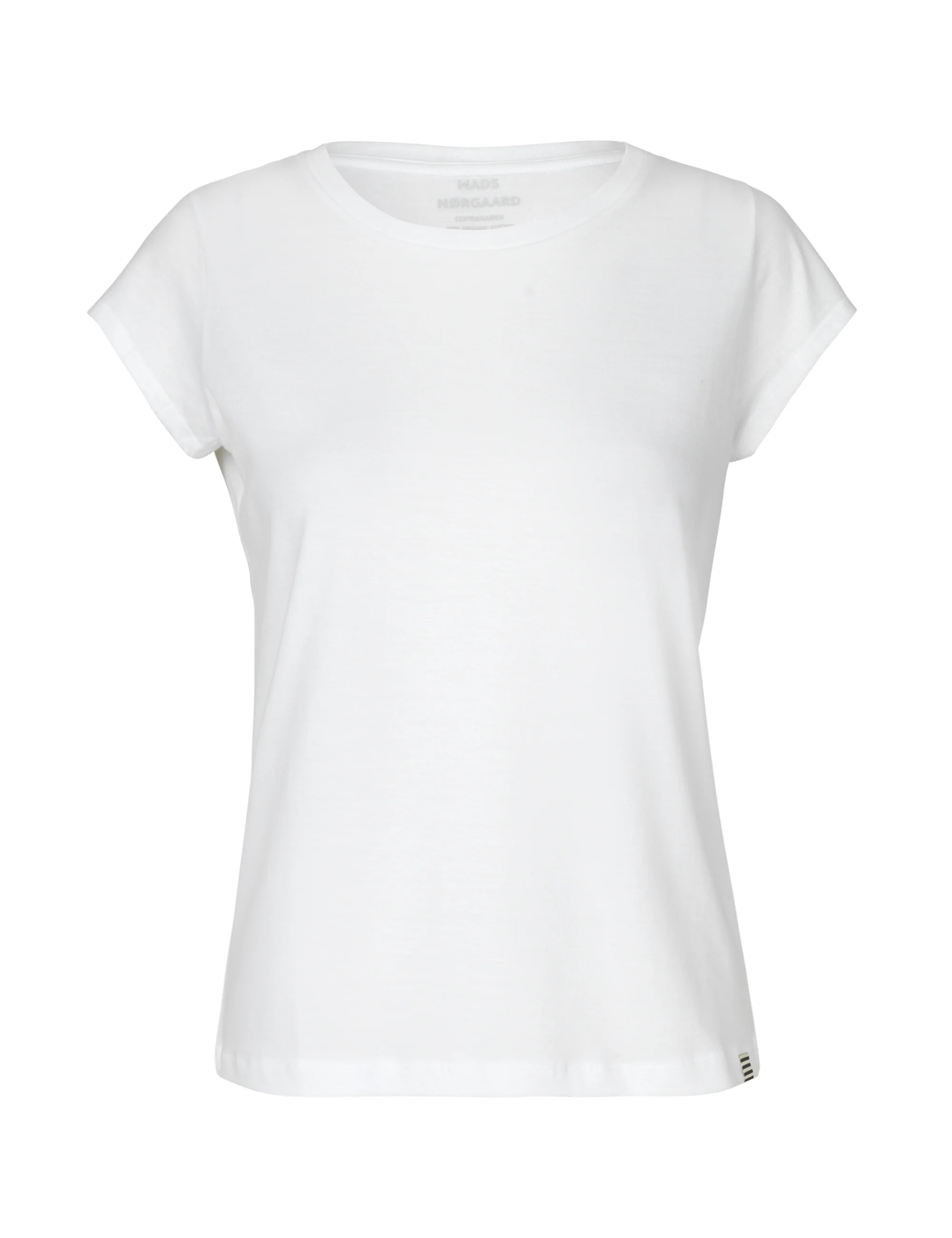 Mads Nørgaard  Organic Jersey Teasy Fav t-shirt - hvid
