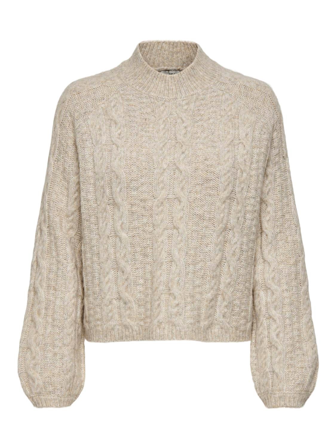 JDYSILJA Strickpullover Oatmeal