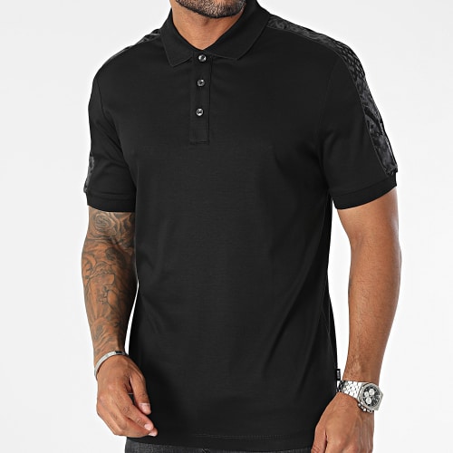 Polo Manches Courtes A Bandes Parlay 189 50494073 Noir