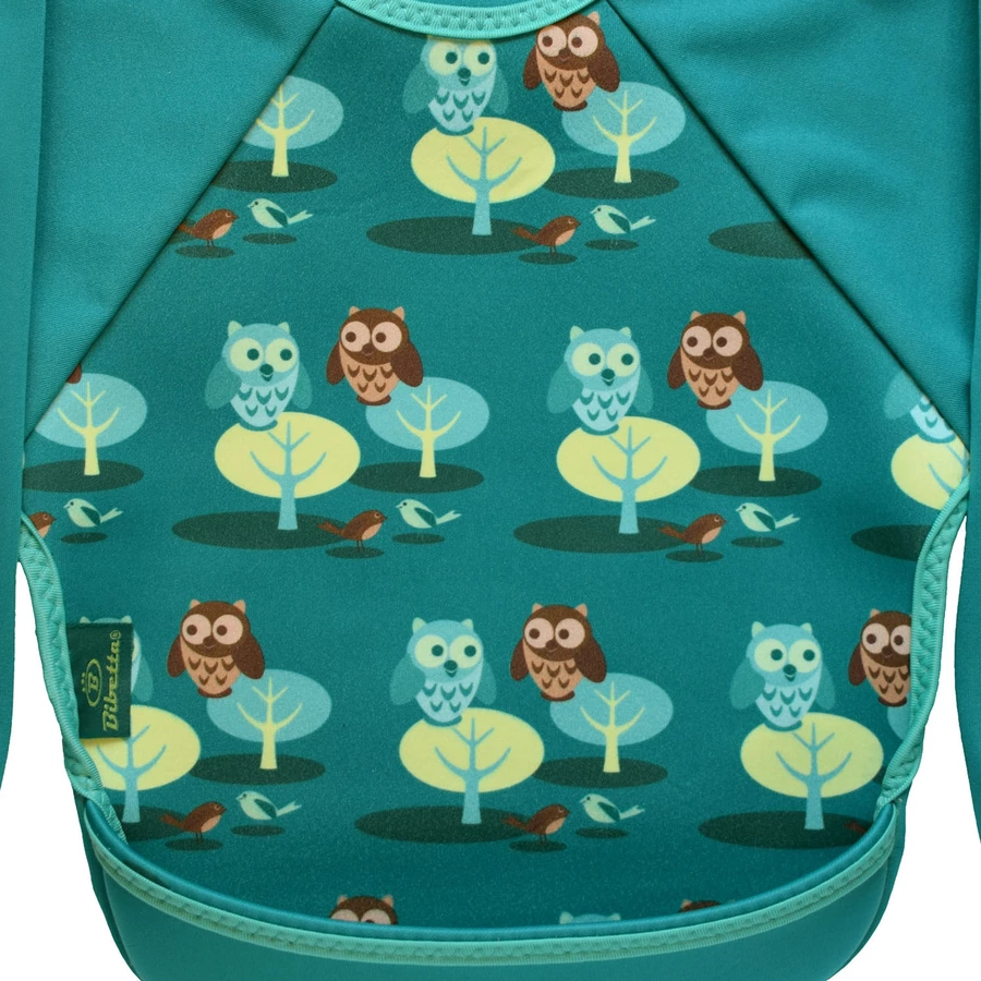 Bibetta® Lätzchen Bibetta UltraBib® Raglanärmel Eulen