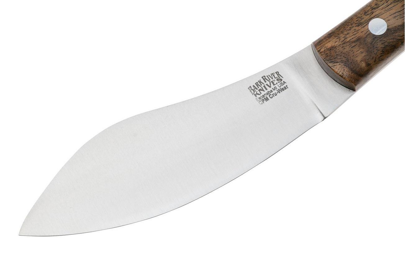 Bark River Nessmuk BR-09-141-BC, Satin CPM Cru-Wear, Bocote vaststaand mes
