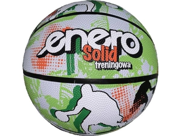 Enero ENERO SOLID BASKETBALL R.7 GRØNN OG HVIT