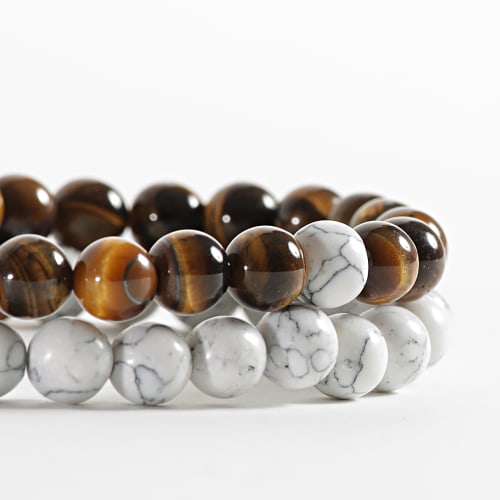 Bracelet Ran 16 Blanc Marron
