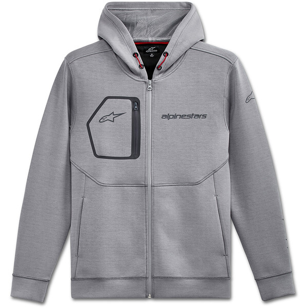 Alpinestars - Sweat zippé Convex Tech Gris