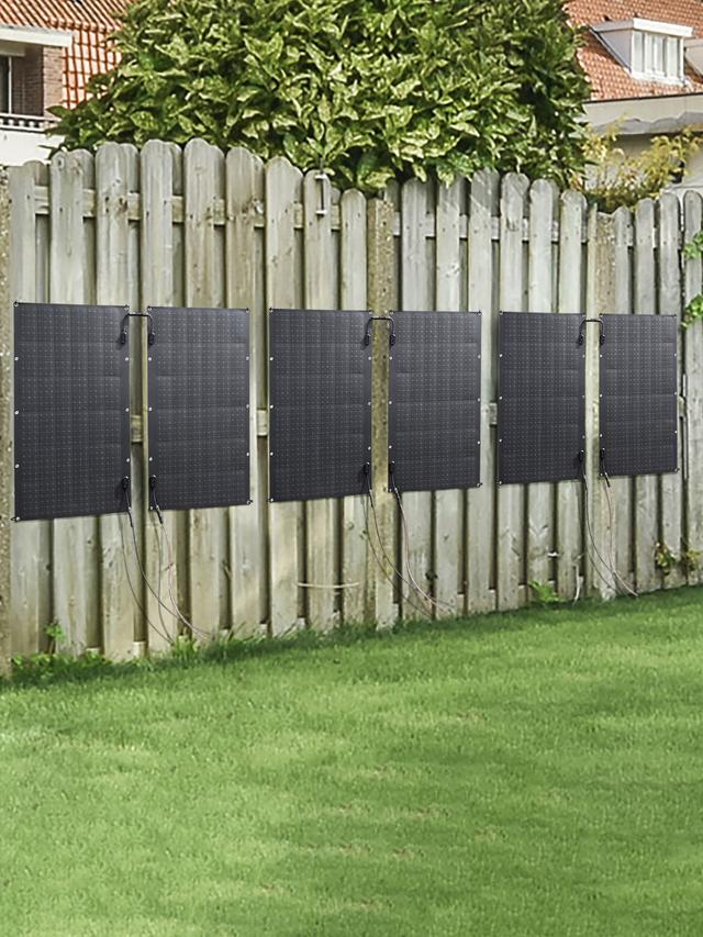 Flexibles Solarkraftwerk, 600 W Leistung