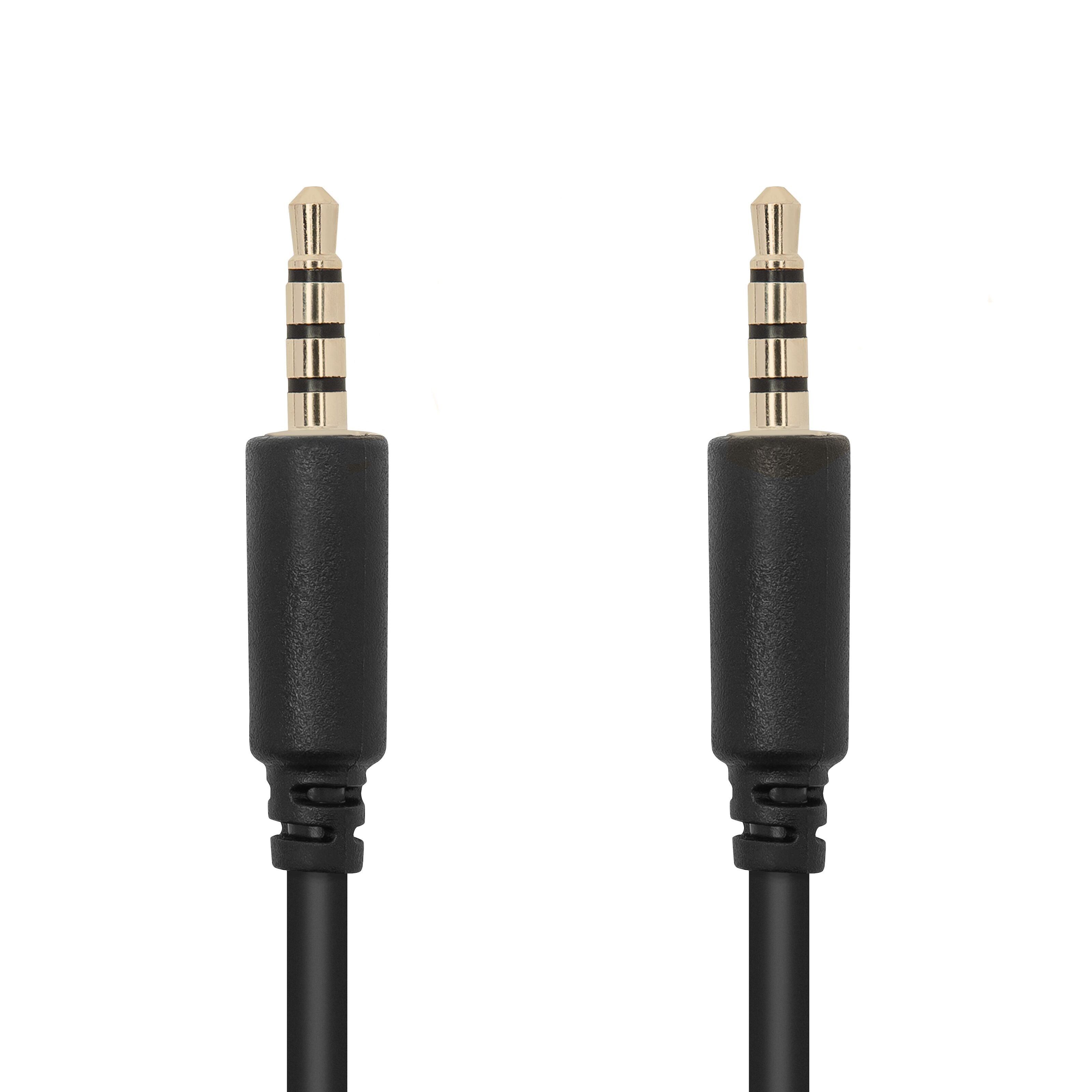 Luxorparts Lydkabel med 3,5 mm-kontakt 0,5 m