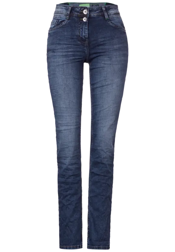 Slim Fit Jeans - mid blue wash